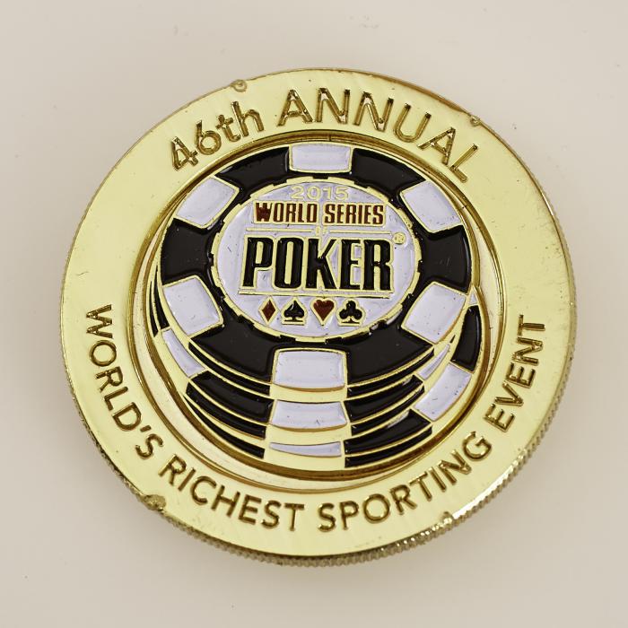 WSOP WORLD SERIES OF POKER 46th ANNUAL, LIMITED EDITION, Poker Card Guard