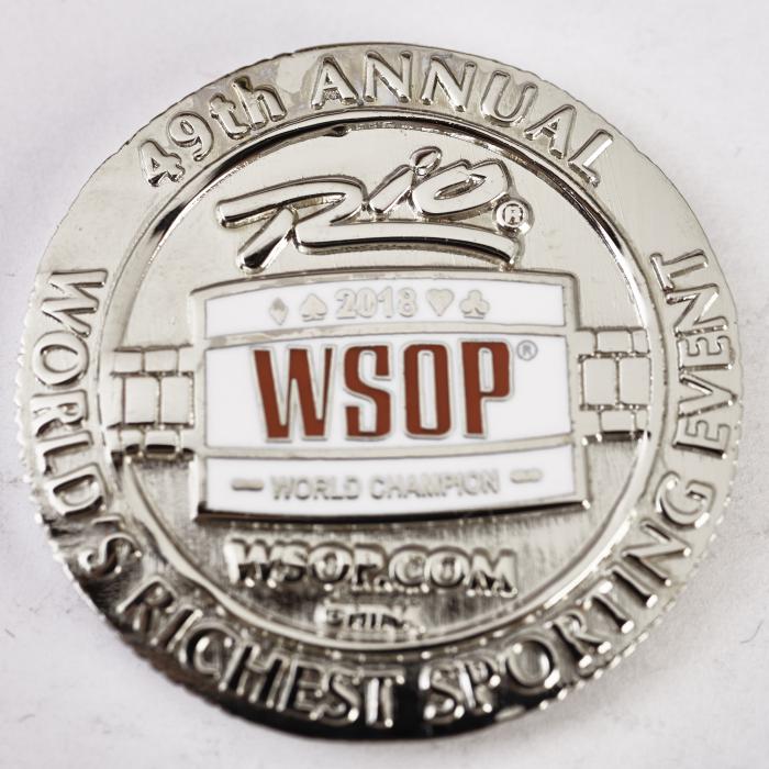 WSOP WORLD SERIES OF POKER 49th ANNUAL 2018, WORLD CHAMPION, Poker Card Guard