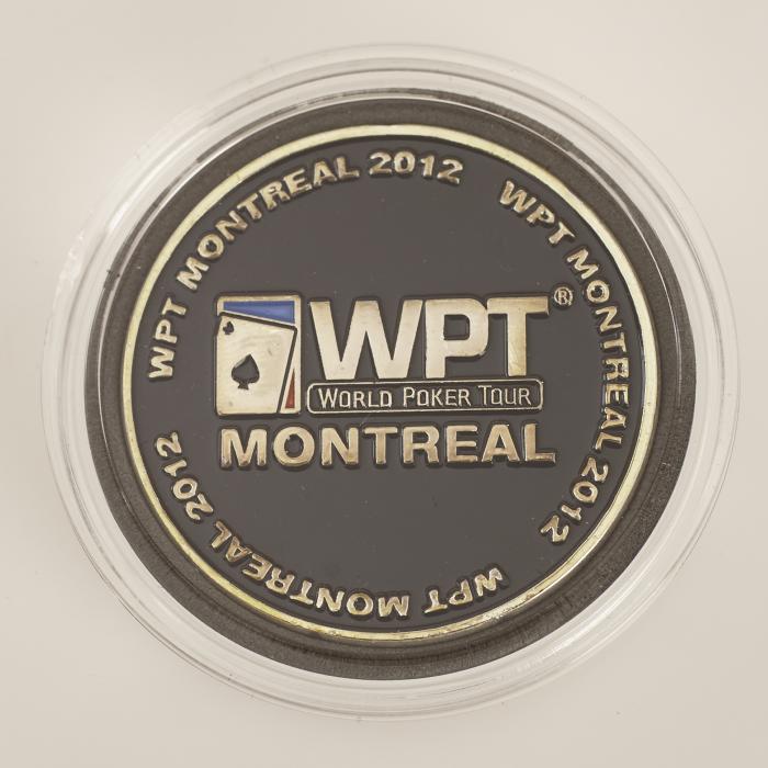 WPT WORLD POKER TOUR, MONTREAL 2012, PLAYGROUND POKER CLUB, Poker Card Guard
