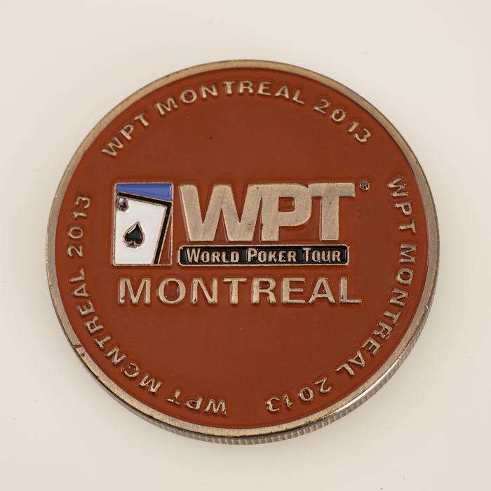 WPT WORLD POKER TOUR MONTREAL 2013, PLAYGROUND POKER CLUB, Poker Card Guard