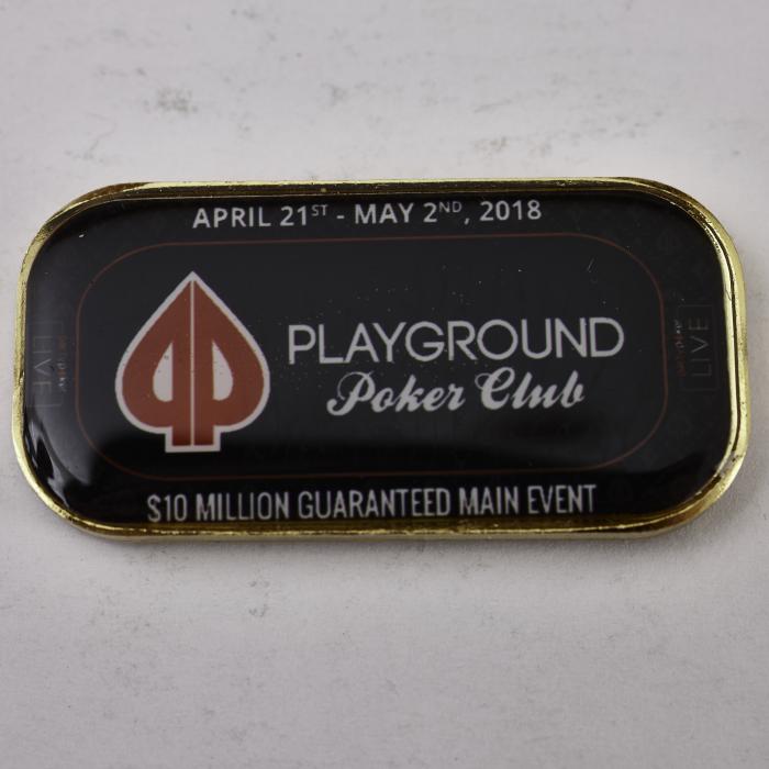 PLAYGROUND POKER CLUB 2018, MILLIONS, POKER CARD GUARD