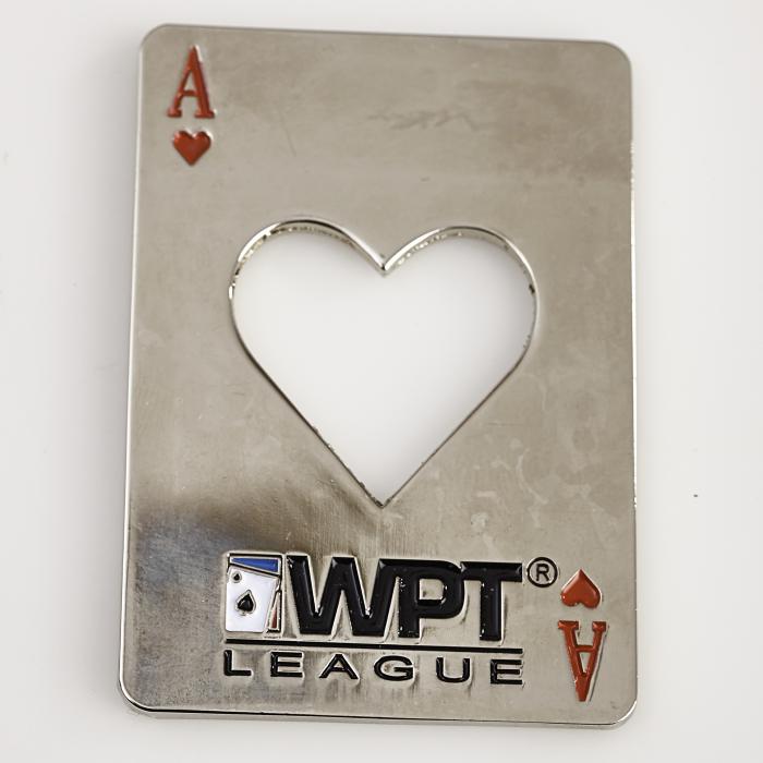WPT WORLD POKER TOUR LEAGUE, AUSTRALIA, ACE HEARTS, Poker Card Guard