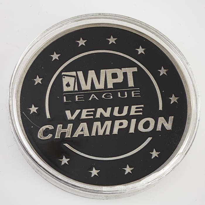 WPT WORLD POKER TOUR, LEAGUE VENUE CHAMPION, Poker Card Guard
