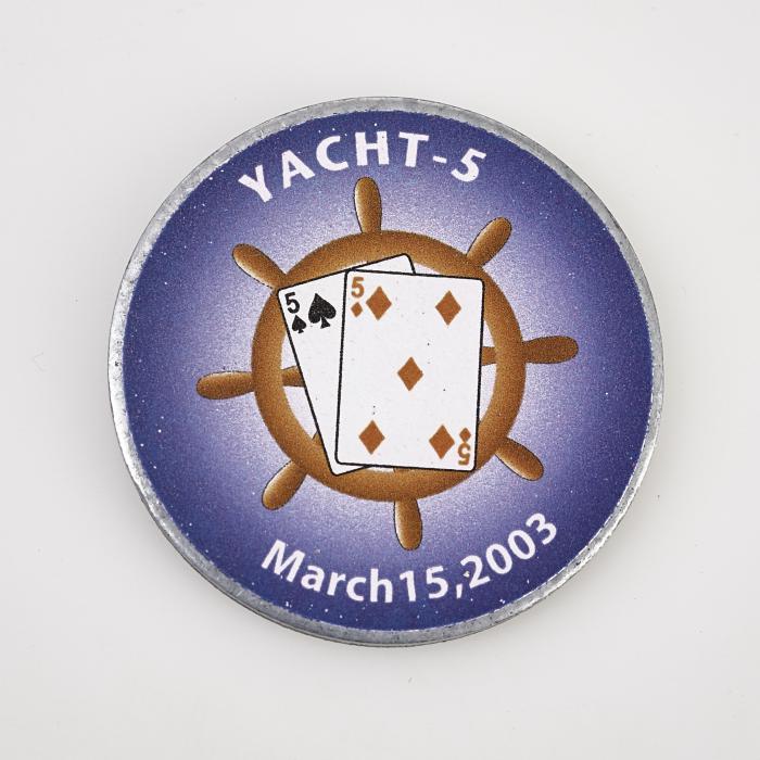 YACHT-5, Poker Spinner Card Guard