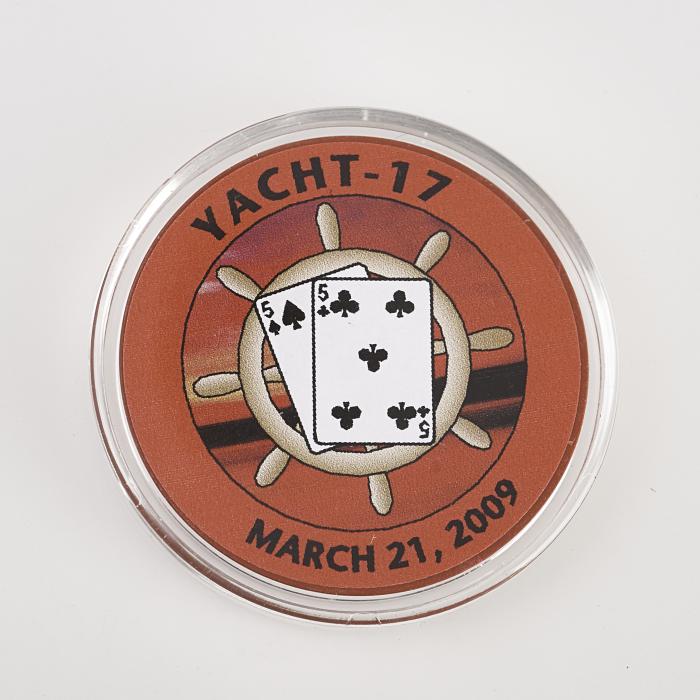 YACHT-17, Poker Chip Card Guard
