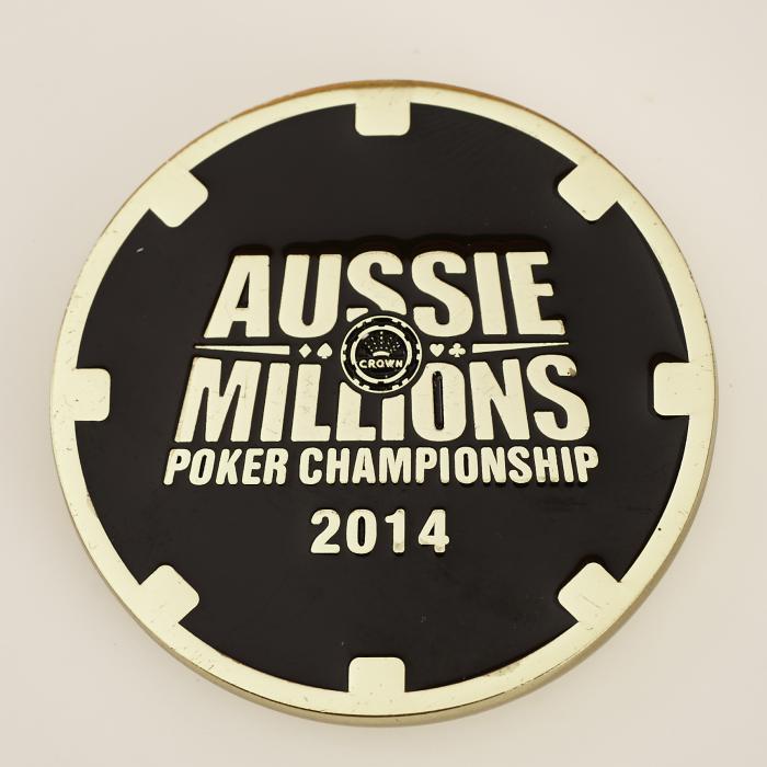 AUSSIE MILLIONS 2014, CROWN AUSTRALIAN POKER CHAMPIONSHIP, Poker Card Guard