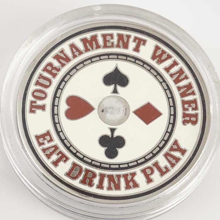 NPPL NATIONAL PUB POKER LEAGUE (No. 4211), TOURNAMENT WINNER, EAT DRINK PLAY, Poker Card Guard