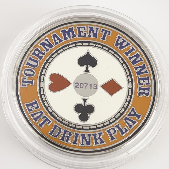 NPPL NATIONAL PUB POKER LEAGUE (No. 20713), TOURNAMENT WINNER, EAT DRINK PLAY, Poker Card Guard