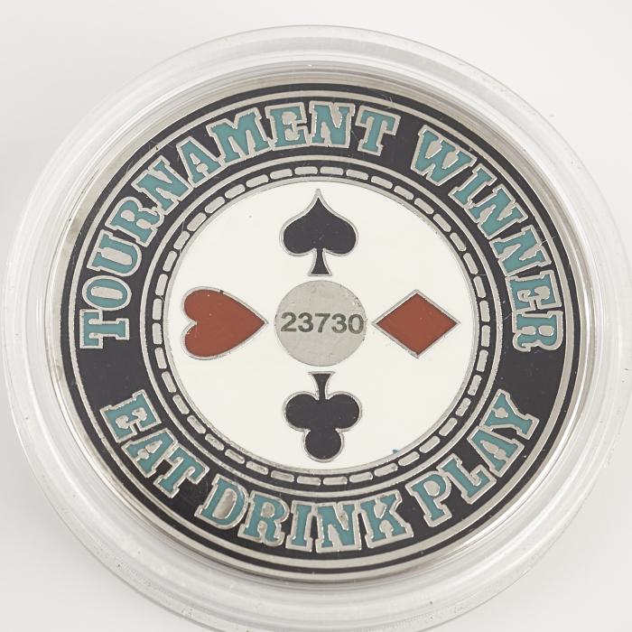 NPPL NATIONAL PUB POKER LEAGUE (No. 23730), TOURNAMENT WINNER, EAT DRINK PLAY, Poker Card Guard