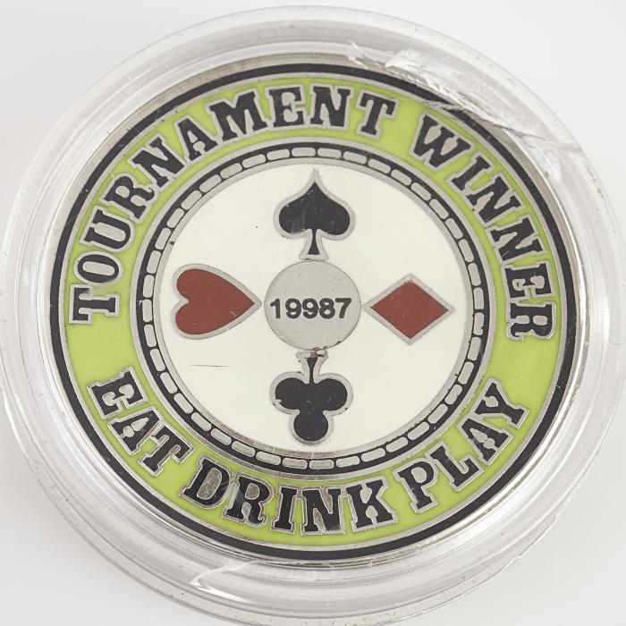NPPL NATIONAL PUB POKER LEAGUE (No. 19987), TOURNAMENT WINNER, EAT DRINK PLAY, Poker Card Guard