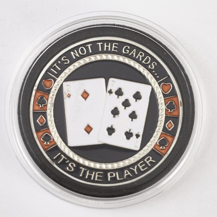 NPL NATIONAL POKER LEAGUE, ITS NOT THE CARDS, ITS THE PLAYER, Poker Card Guard