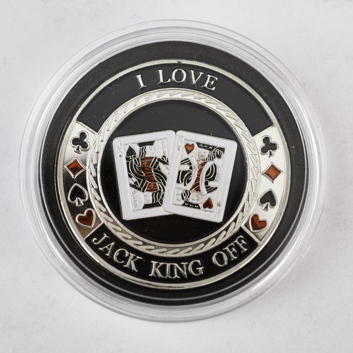 NPL NATIONAL POKER LEAGUE, I LOVE JACK KING OFF, Poker Card Guard