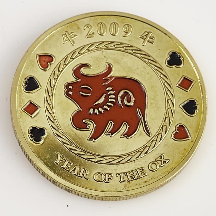 STAR CITY, 2009 YEAR OF THE OX, Poker Card Guard