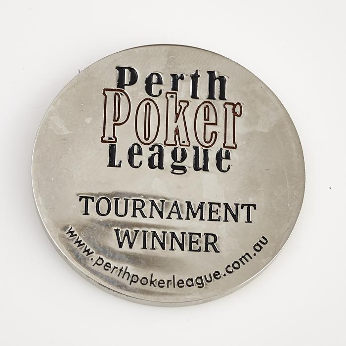 PERTH POKER LEAGUE PPL, TOURNAMENT WINNER, Poker Card Guard
