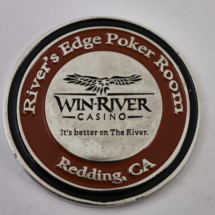WIN-RIVER CASINO, RIVER’S EDGE POKER ROOM, REDDING, CA. Poker Card Guard