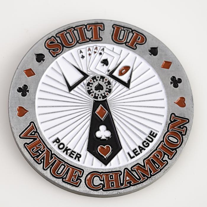 SUIT UP POKER LEAGUE, VENUE CHAMPION, Poker Card Guard