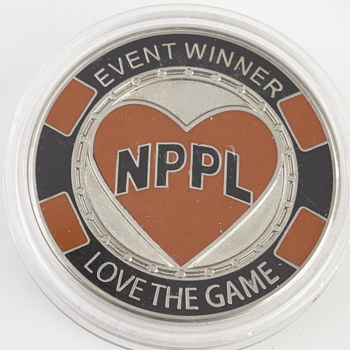 NPPL NATIONAL PUB POKER LEAGUE (No. 56252), EVENT WINNER, LOVE THE GAME, Poker Card Guard