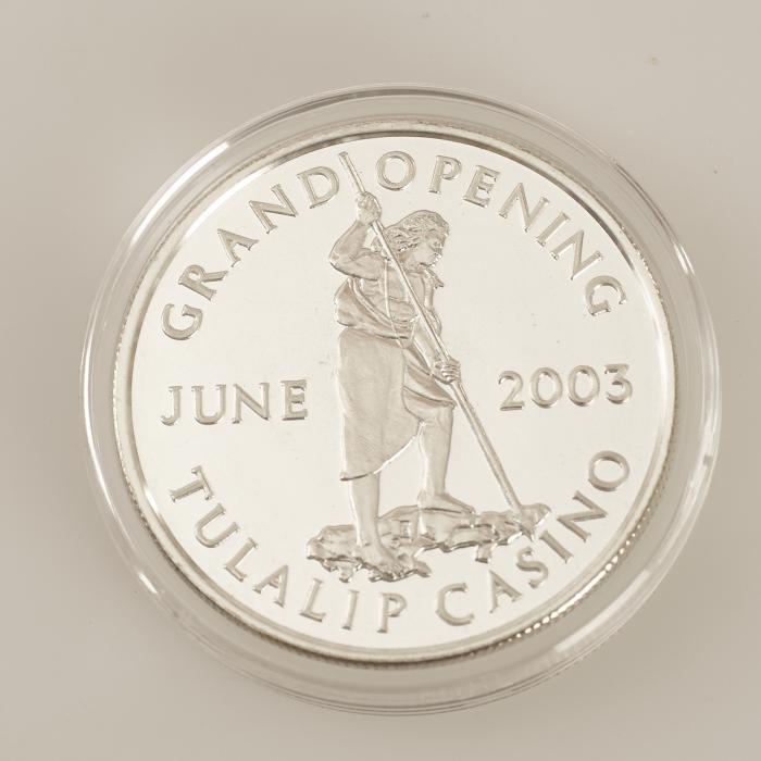 TULALIP CASINO, GRAND OPENING, JUNE 2003, Poker Card Guard