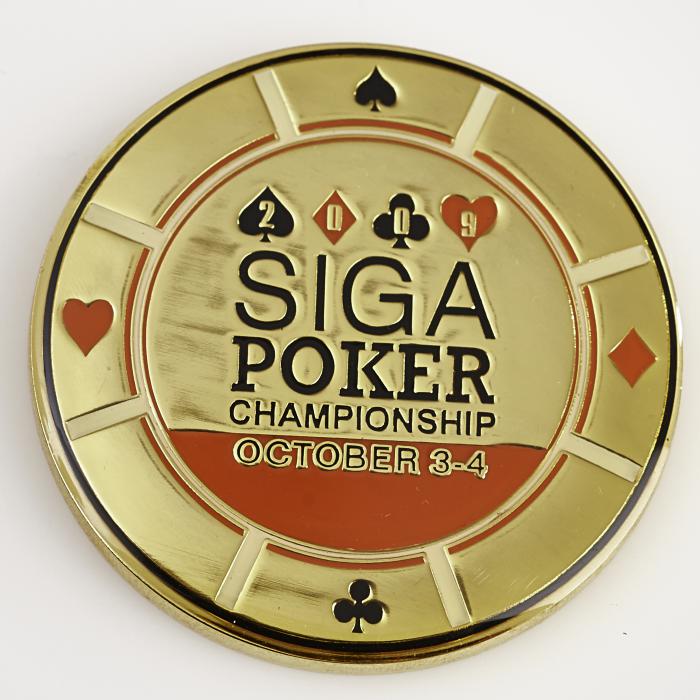SIGA POKER CHAMPIONSHIP, OCTOBER 3 – 4, 2009, Poker Card Guard