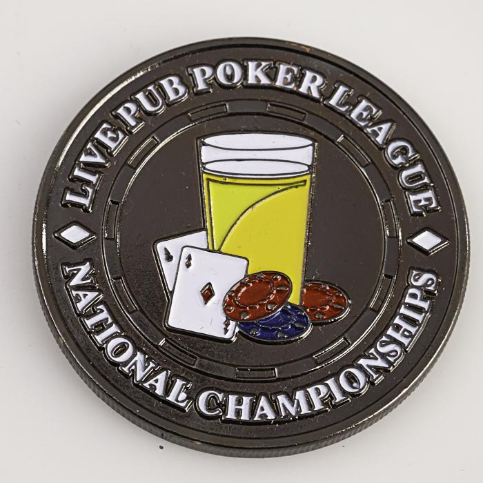 LIVE PUB POKER LEAGUE, NATIONAL CHAMPIONSHIP, Poker Card Guard