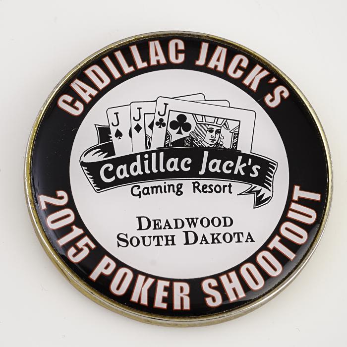 CADILLAC JACK’S, 2015 POKER SHOOTOUT, Poker Card Guard