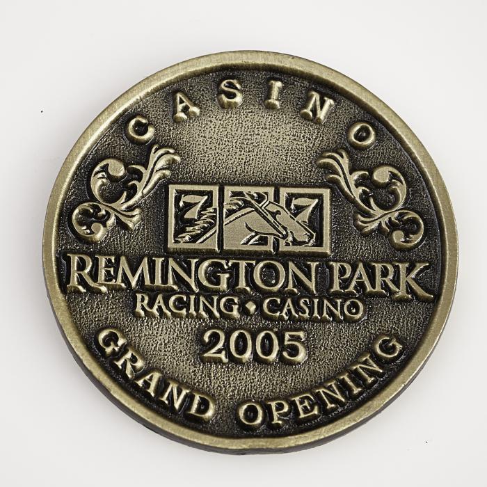 REMINGTON PARKRACING CASINO, GRAND OPENING 2005, Poker Card Guard