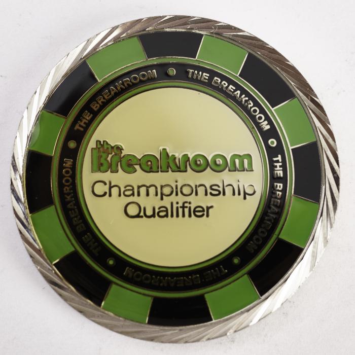 THE BREAKROOM CHAMPIONSHIP QUALIFIER, YOUR BREAK FROM THE EVERYDAY, Poker Card Guard