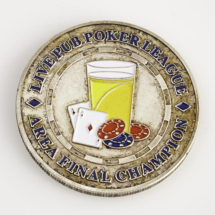 LIVE PUB POKER LEAGUE, AREA FINAL CHAMPION, Poker Card Guard