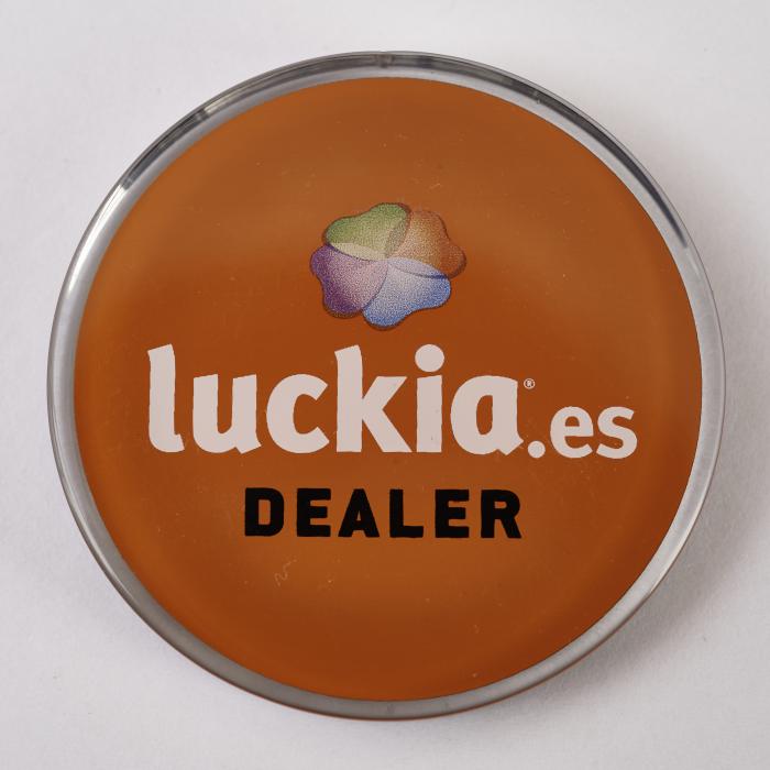 LUCKIA CASINO DE MALLORCA DEALER, Poker Dealer Button