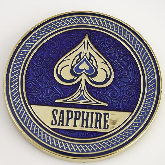 SAPPHIRE, EMERALD, PLAYING CARDS, Poker Card Guard