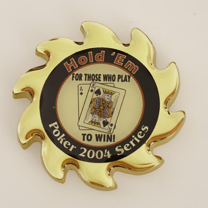HOLD’EM , POKER 2004 SERIES, FOR THOSE WHO PLAY TO WIN, Poker SPINNER Card Guard