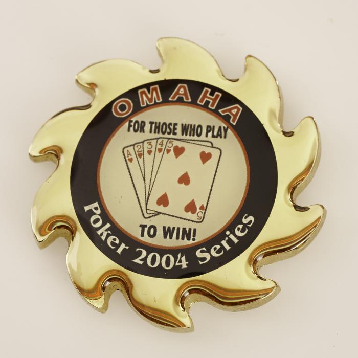 OMAHA, POKER 2004 SERIES, FOR THOSE WHO PLAY TO WIN, Poker SPINNER Card Guard