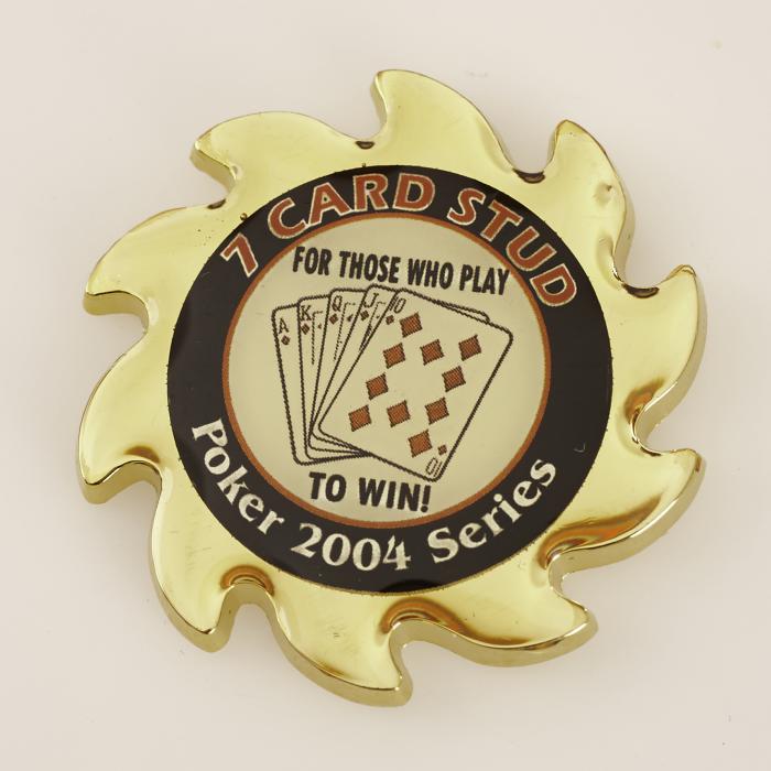 7 CARD STUD, POKER 2004 SERIES, FOR THOSE WHO PLAY TO WIN, Poker SPINNER Card Guard