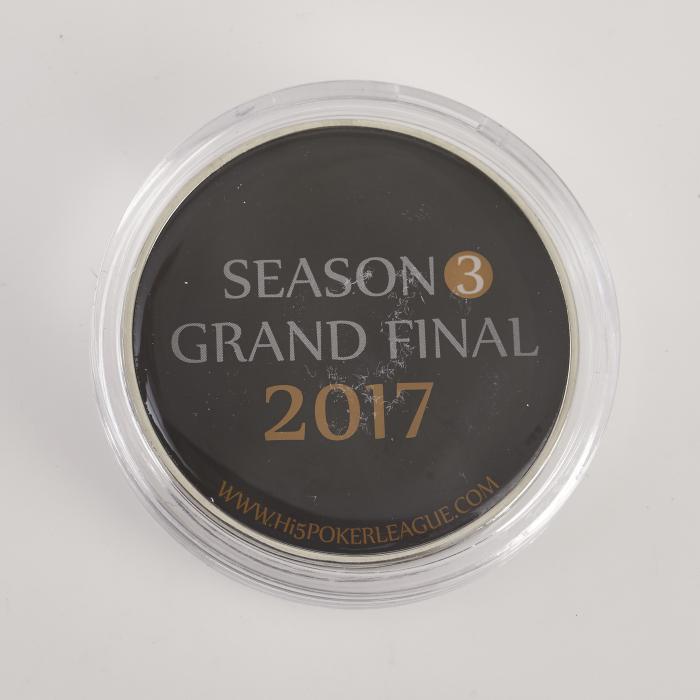 Hi 5, POKER LEAGUE, GRAND FINAL 2017, Poker Card Guard