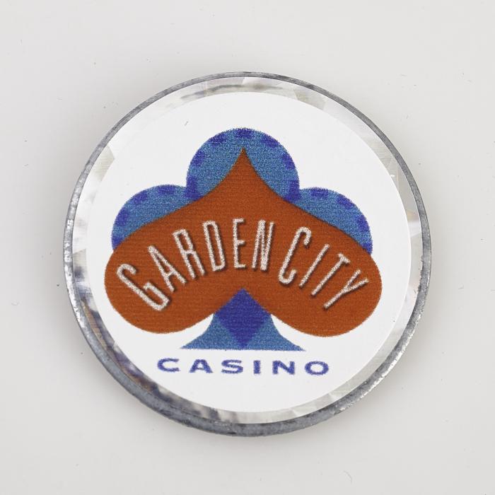 GARDEN CITY CASINO, Poker Spinner Card Guard