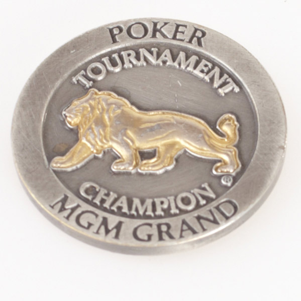 MGM GRAND, POKER TOURNAMENT CHAMPION, Poker Card Guard