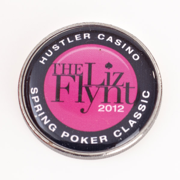 HUSTLER CASINO, THE LIZ FLYNT 2012 SPRING POKER CLASSIC, Poker Card Guard