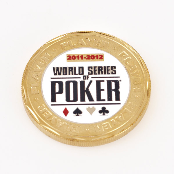 WSOP World Series Of Poker, PLAYER,  CIRCUIT TOUR 2011-2012, Poker Card Guard