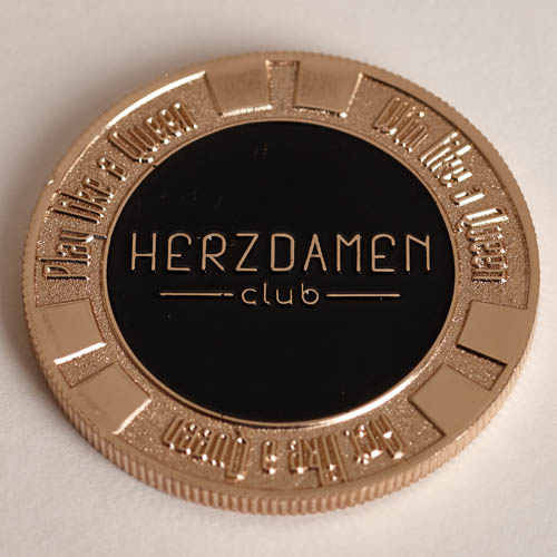 HERZDAMEN CLUB, SWITZERLAND, Poker Card Guard