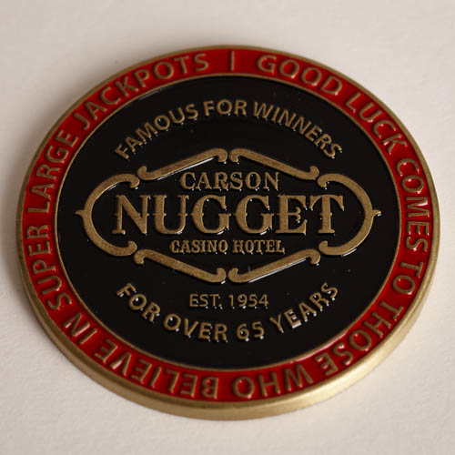 CARSON NUGGET CASINO HOTEL,65 YEARS ANNIVERSARY, Poker Card Guard