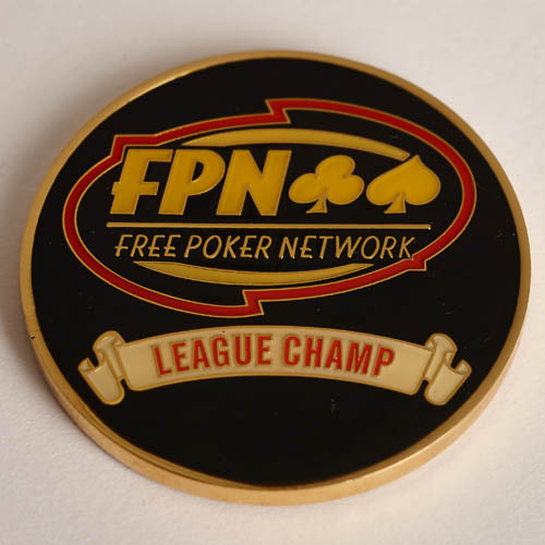 FPN FREE POKER NETWORK, LEAGUE CHAMP, GOLD RUSH 2, Poker Card Guard