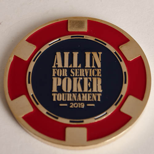 ALL IN FOR SERVICE POKER TOURNAMENT 2019, Poker Card Guard