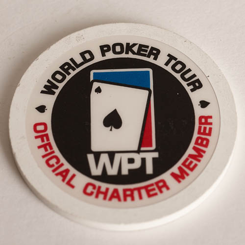 WPT WORLD POKER TOUR, OFFICIAL CHARTER MEMBER, Poker Dealer Button