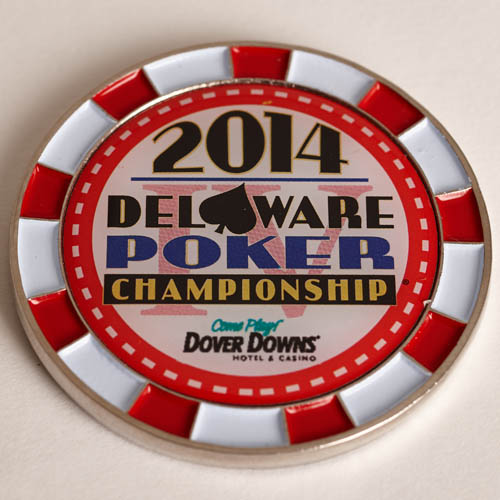 DOVER DOWNS CASINO, 2014 DELAWARE POKER CHAMPIONSHIP, Poker Card Guard