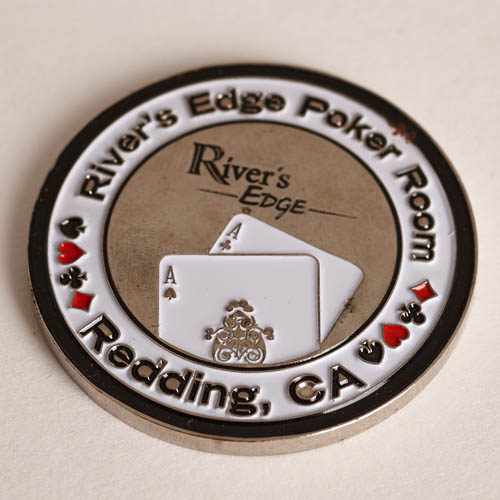 RIVER’S EDGE POKER ROOM, REDDING, CALIFORNIA, Poker Card Guard