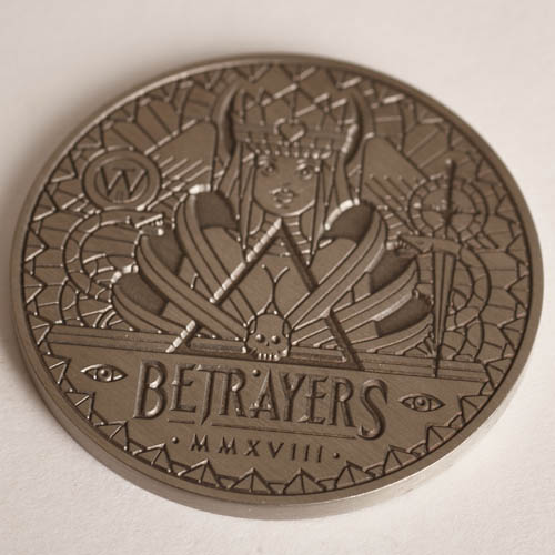 BETRAYERS MMXVIII, PLAYING CARDS,  Poker Card Guard