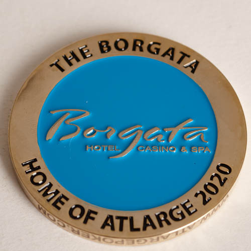 THE BORGATA, HOME OF ATLARGE 2020, Poker Card Guard