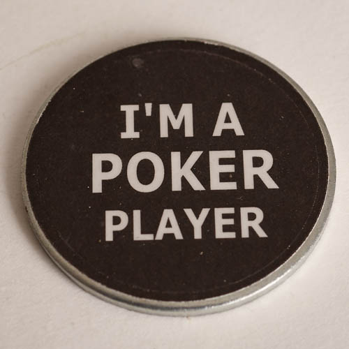 I’M A POKER PLAYER, Poker Card Guard Spinner
