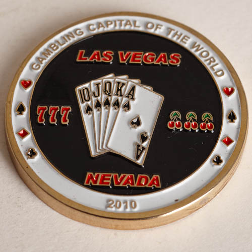 LAS VEGAS NEVADA 2010, US MEDALLIONS, Poker Card Guard