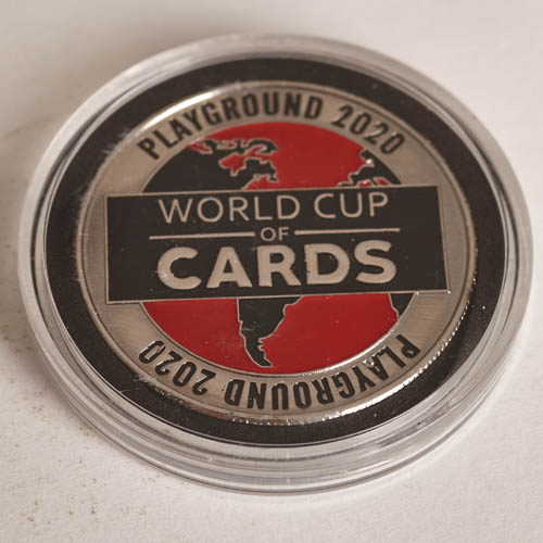 WORLD CUP OF CARDS, PLAYGROUND 2020, COUPE DU MONDE DES CARTES, Poker Card Guard